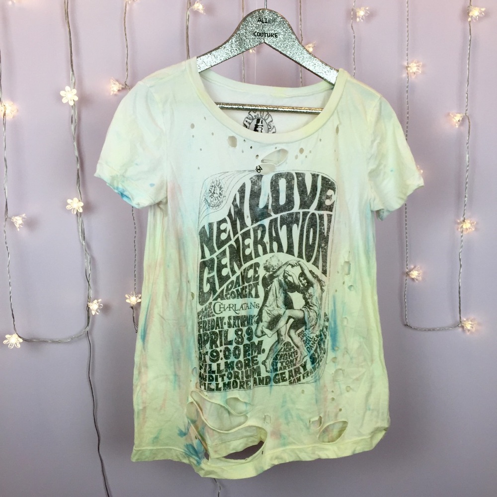 Chaser Distressed Concert Graphic Tee